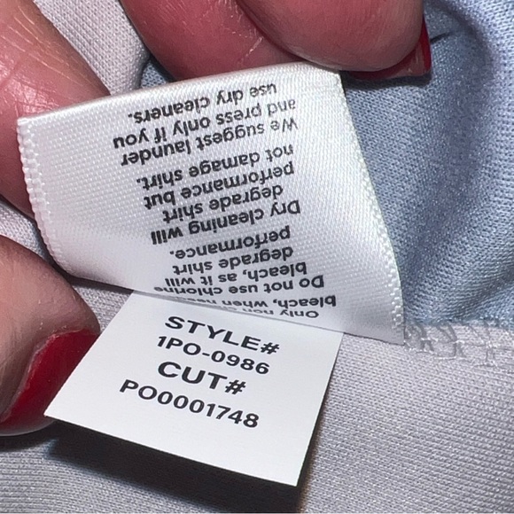 Mizzen+Main Men's Versa 1/4 Zip Pullover Light Pastel Grey Large - Picture 5 of 8